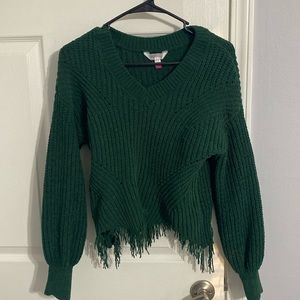 Green medium sweater